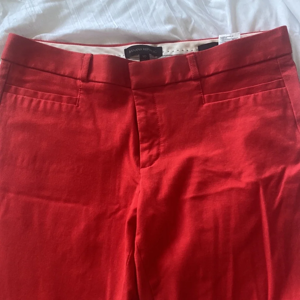 Banana Republic Burnt Orange Chinos - Picture 2 of 4